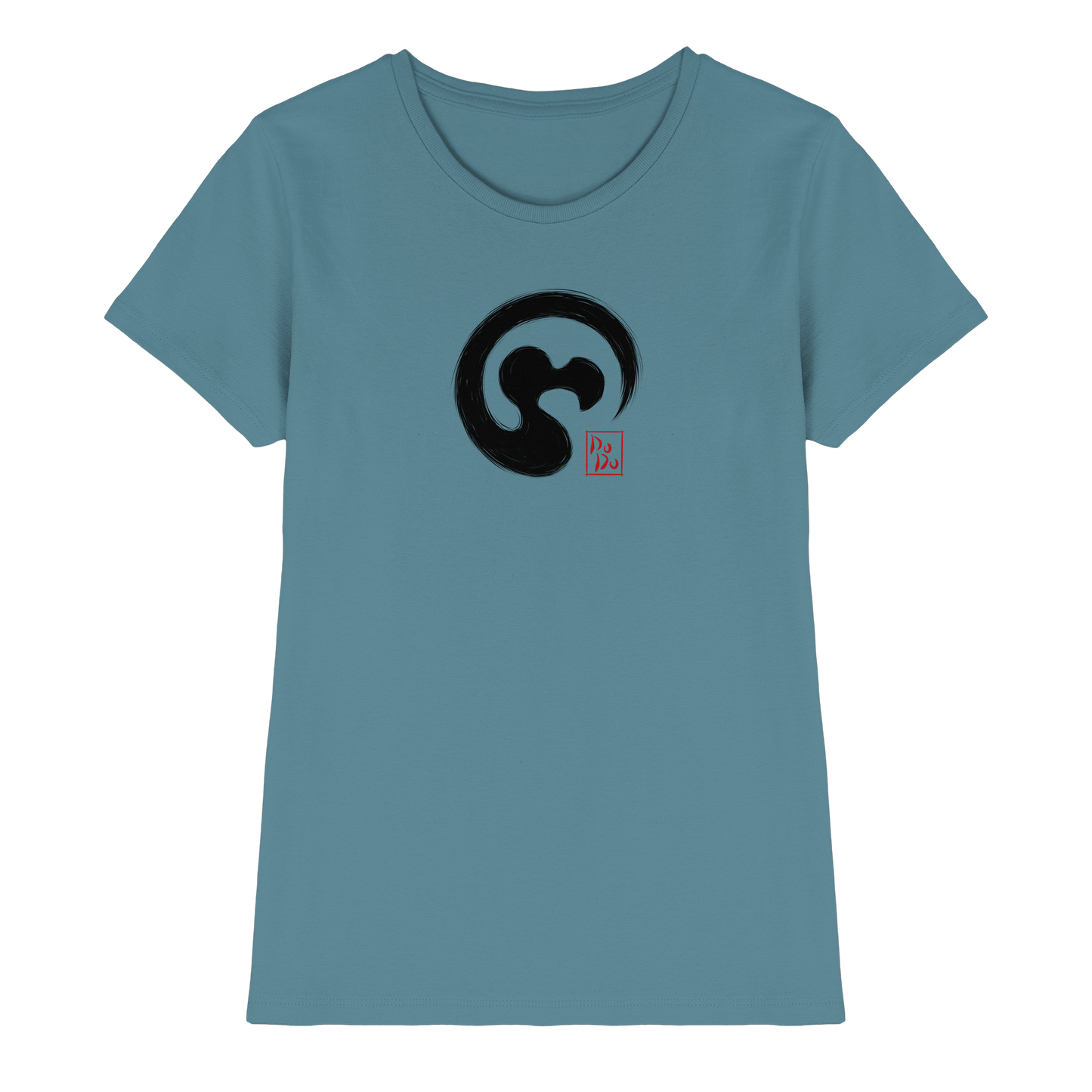 Zen Dodo im japanischen Enso Kreis - Ladies Premium Shirt