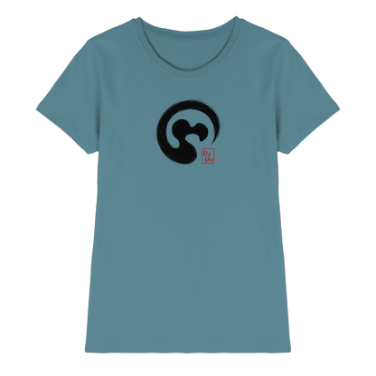Zen Dodo im japanischen Enso Kreis - Ladies Premium Shirt