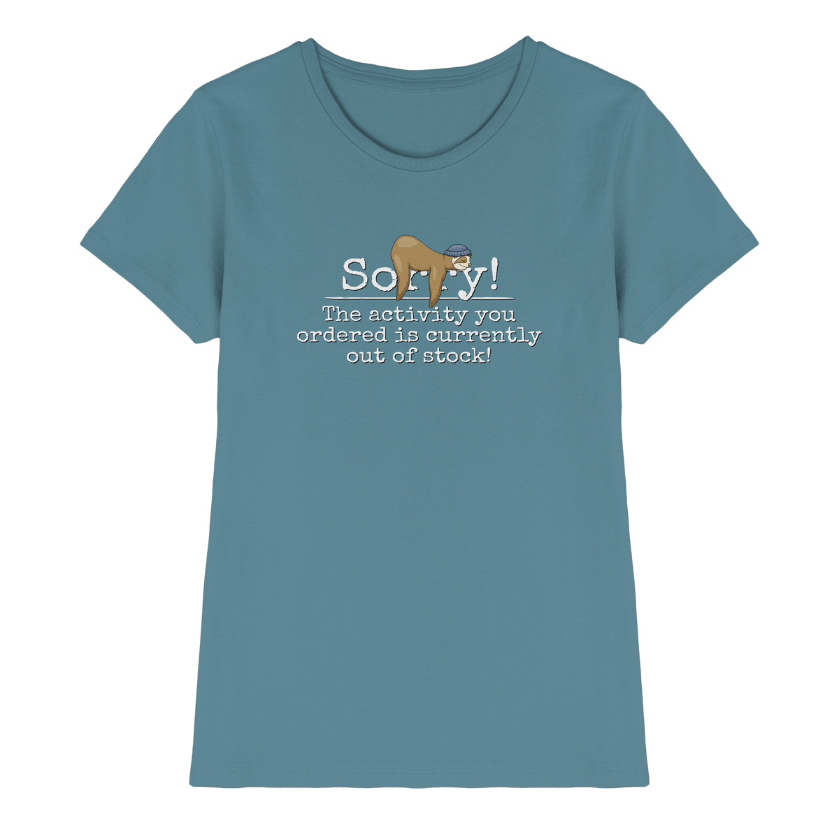 No-Activity Faultier - Ladies Premium Shirt