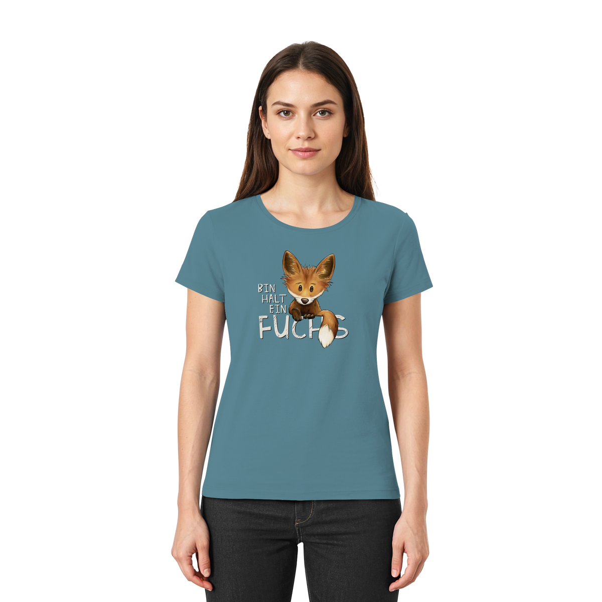 Bin halt ein Fuchs - Ladies Premium Shirt
