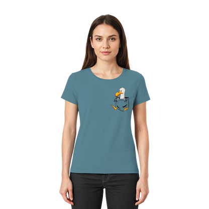 Kleine Möwe In Deiner Tasche - Ladies Premium Shirt
