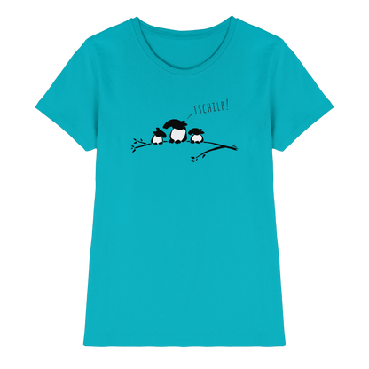 Drei kleine Tapir-Vögel - Ladies Premium Shirt