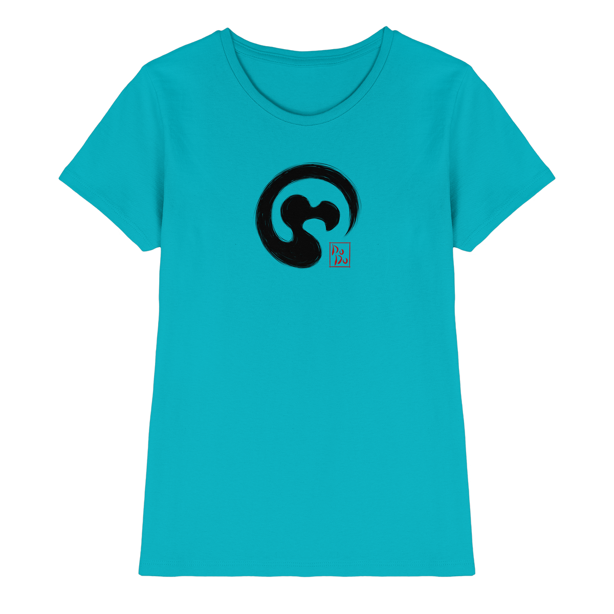 Zen Dodo im japanischen Enso Kreis - Ladies Premium Shirt