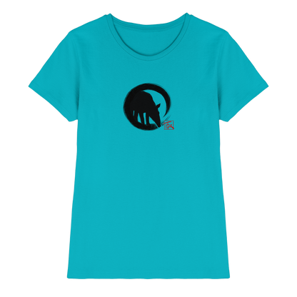 Zen Tapir im japanischen Enso Kreis - Ladies Premium Shirt