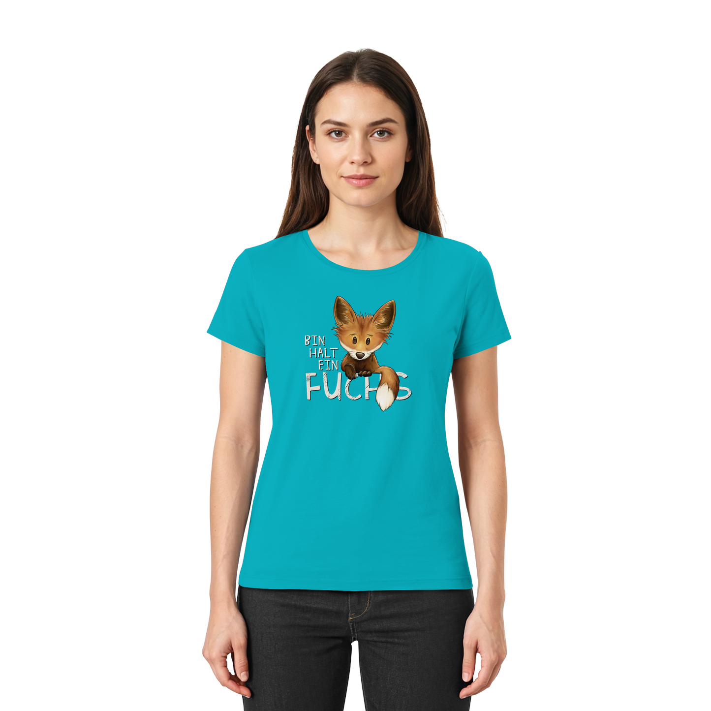 Bin halt ein Fuchs - Ladies Premium Shirt