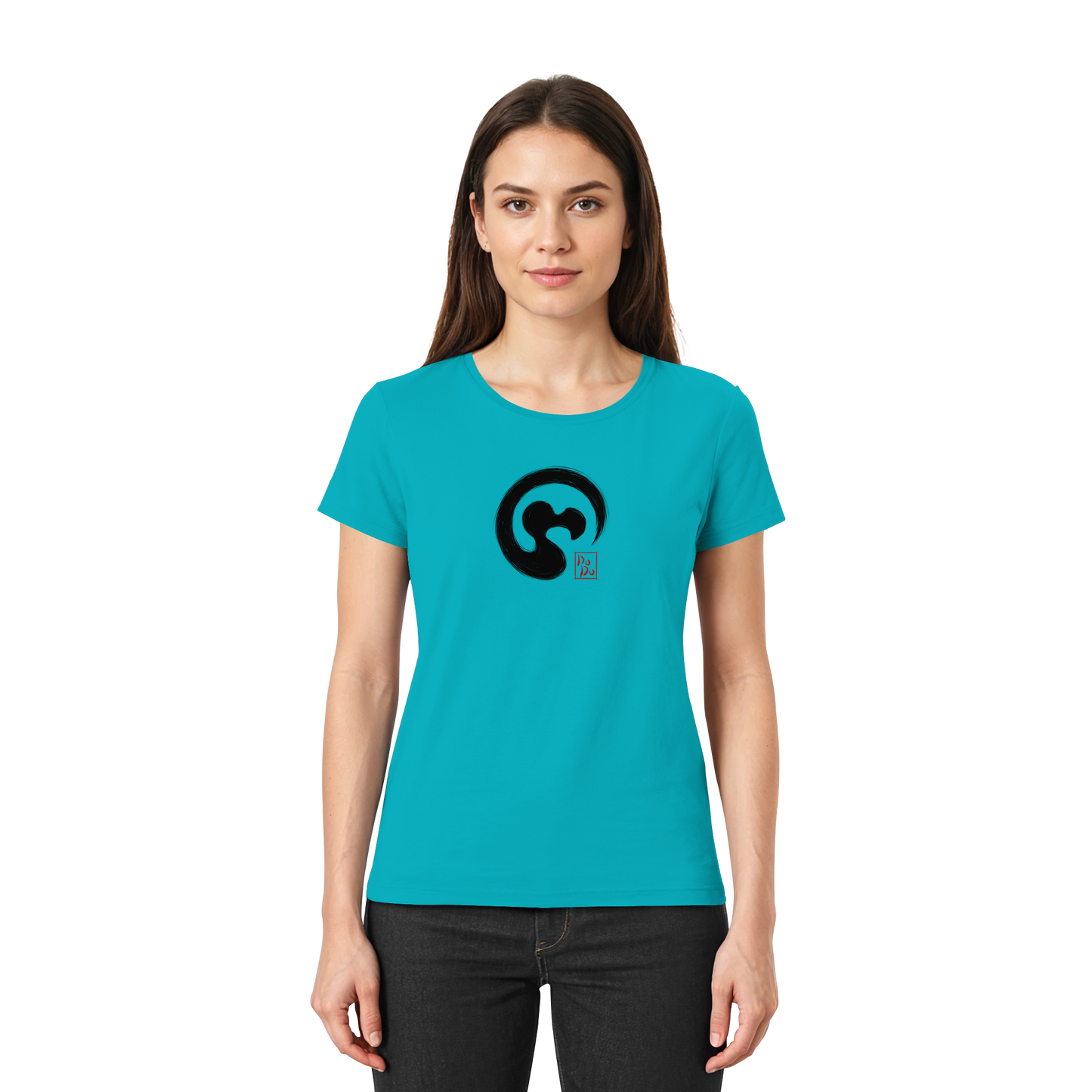 Zen Dodo im japanischen Enso Kreis - Ladies Premium Shirt