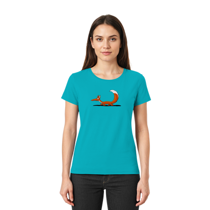 Lässiger cooler Fuchs | Mr. Fox, der Schleicher - Ladies Premium Shirt
