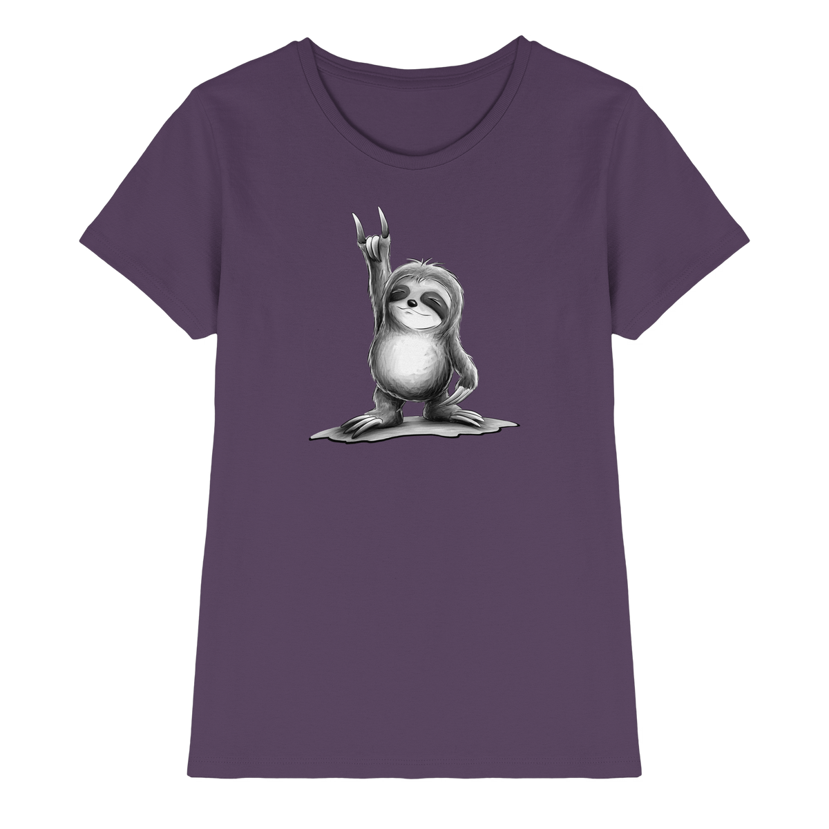 Rock On Party Faultier - Ladies Premium Shirt