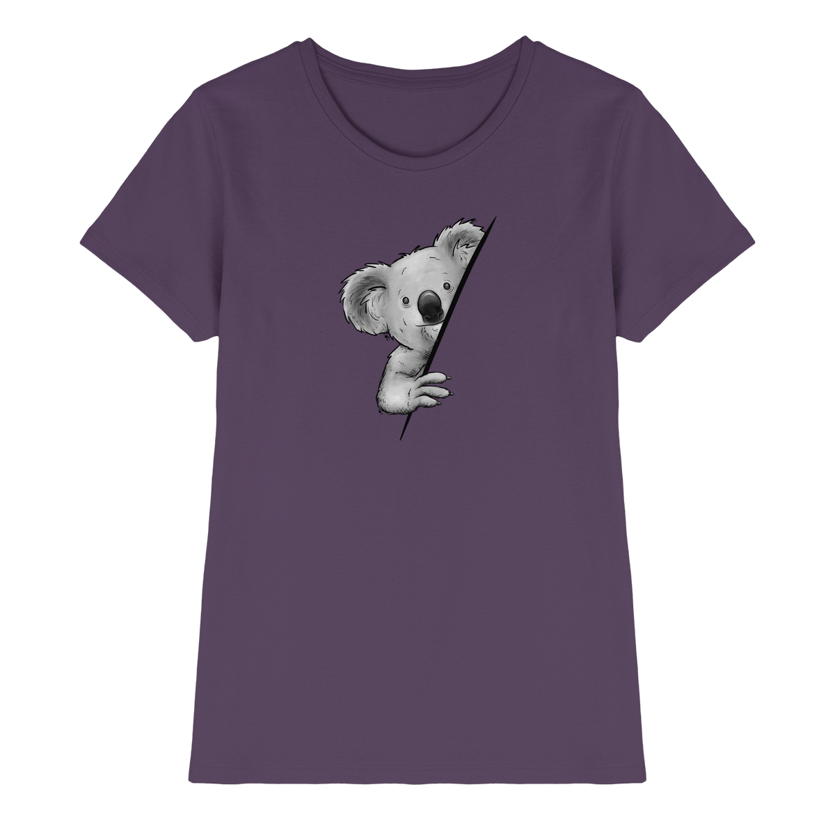 Koala Bär Illustration - Ladies Premium Shirt