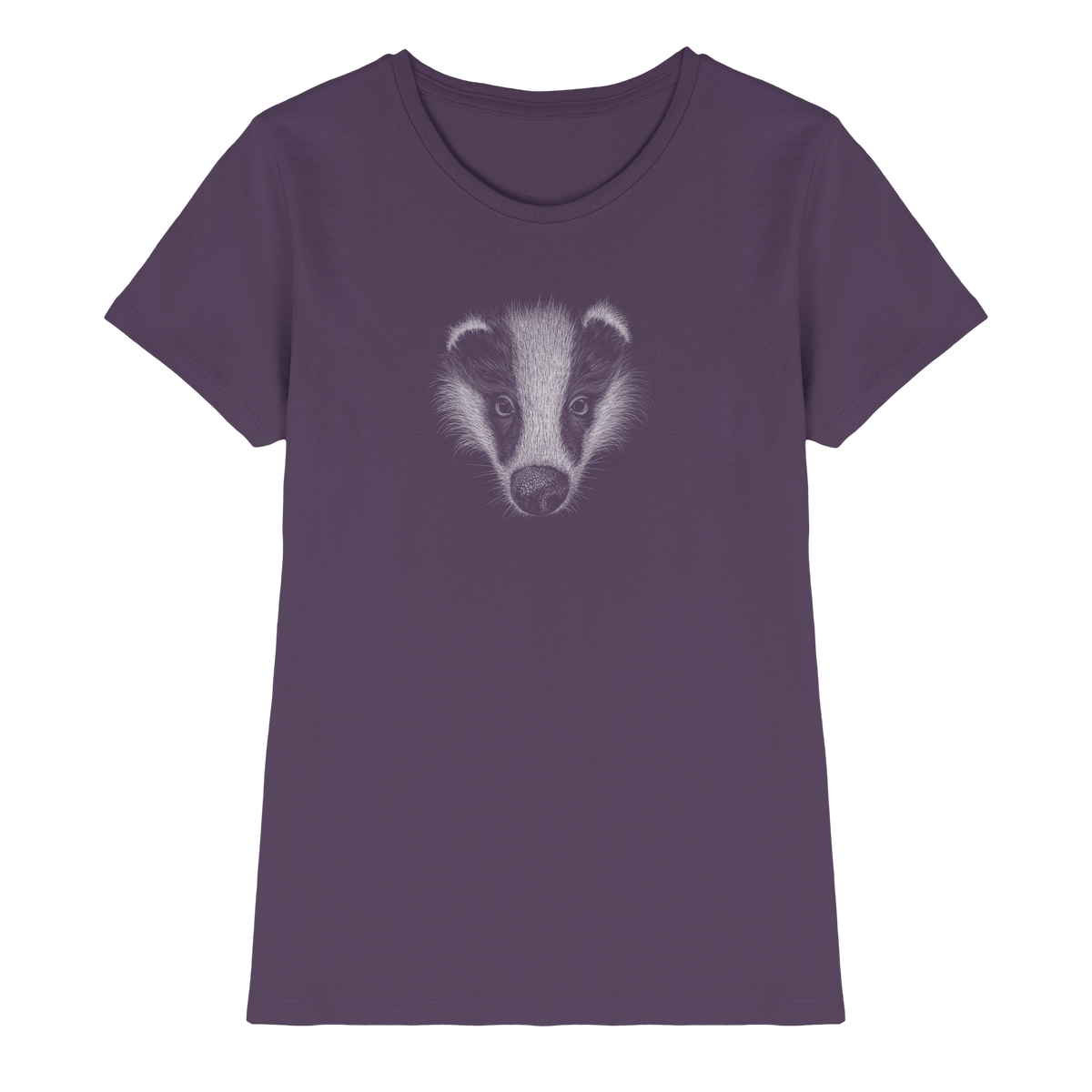 Kritzel-Kunst Dachs Illustration - Ladies Premium Shirt