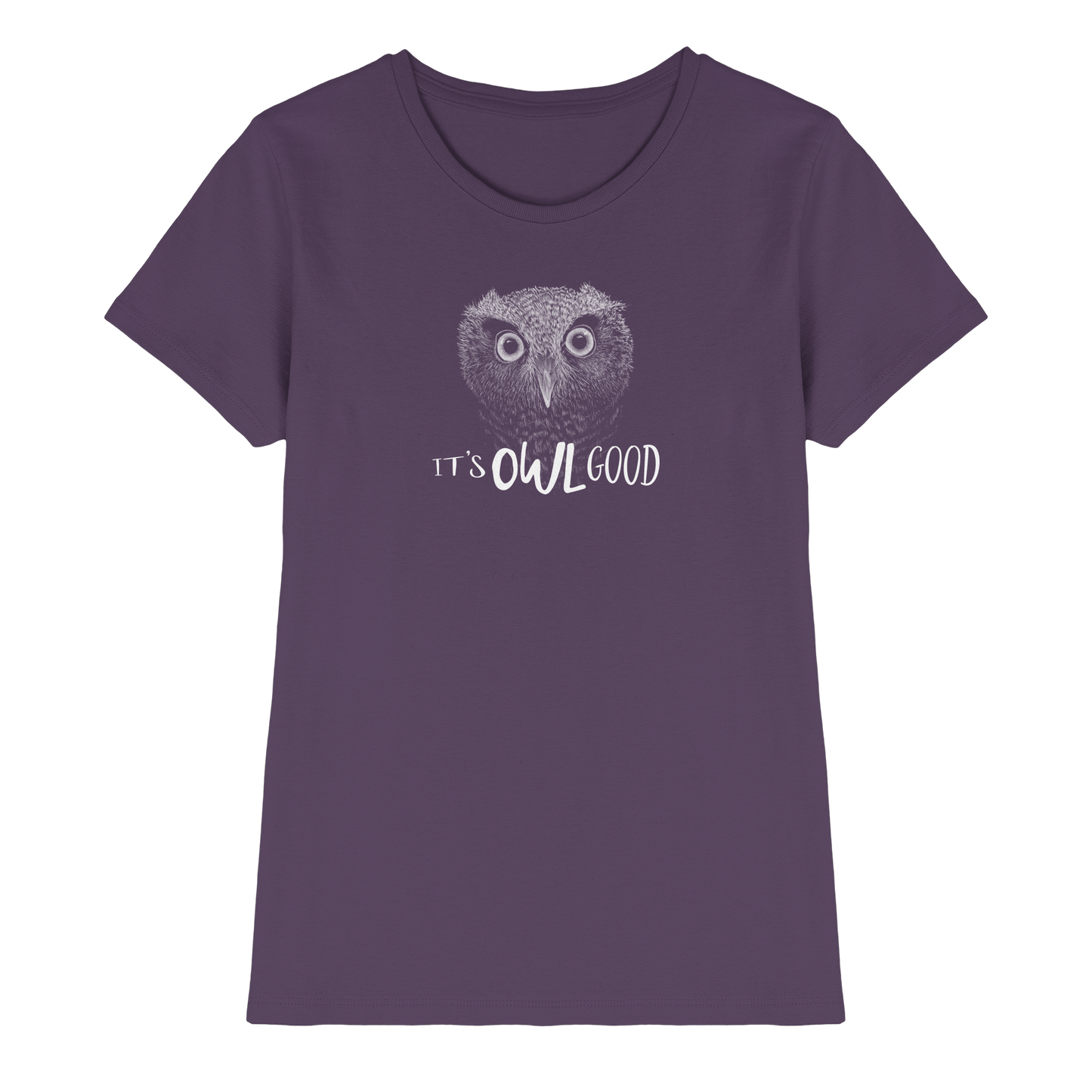OWL Good | Kritzel-Kunst-Eule - Ladies Premium Shirt