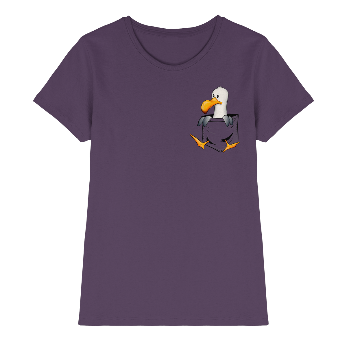 Kleine Möwe In Deiner Tasche - Ladies Premium Shirt