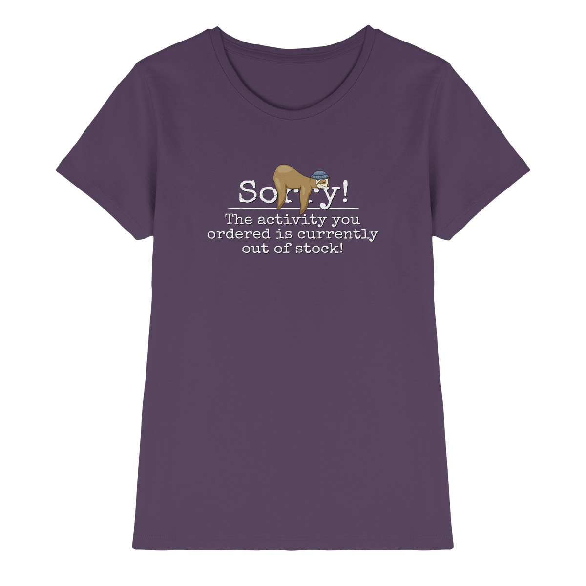 No-Activity Faultier - Ladies Premium Shirt
