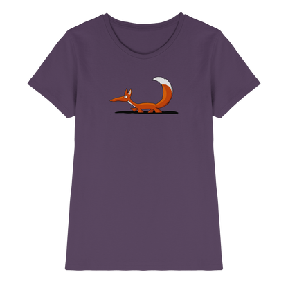 Lässiger cooler Fuchs | Mr. Fox, der Schleicher - Ladies Premium Shirt