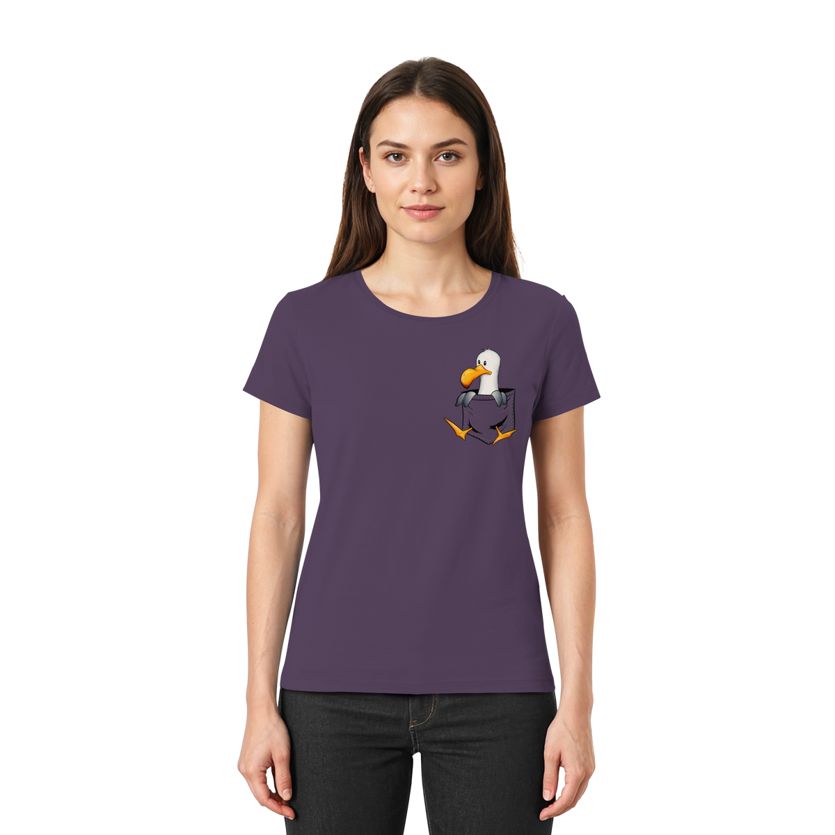 Kleine Möwe In Deiner Tasche - Ladies Premium Shirt