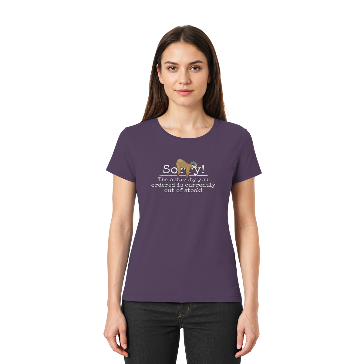 No-Activity Faultier - Ladies Premium Shirt