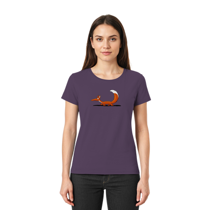 Lässiger cooler Fuchs | Mr. Fox, der Schleicher - Ladies Premium Shirt