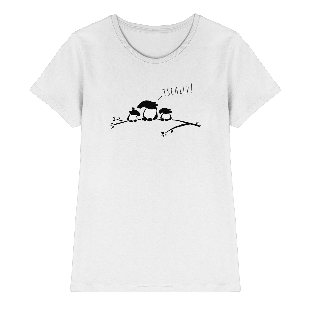 Drei kleine Tapir-Vögel - Ladies Premium Shirt