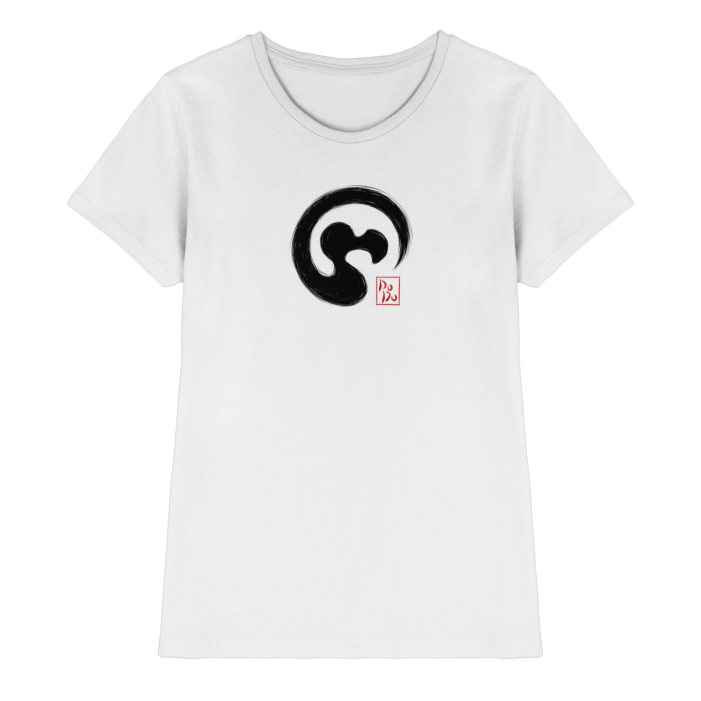 Zen Dodo im japanischen Enso Kreis - Ladies Premium Shirt