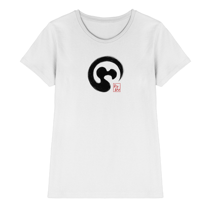Zen Dodo im japanischen Enso Kreis - Ladies Premium Shirt