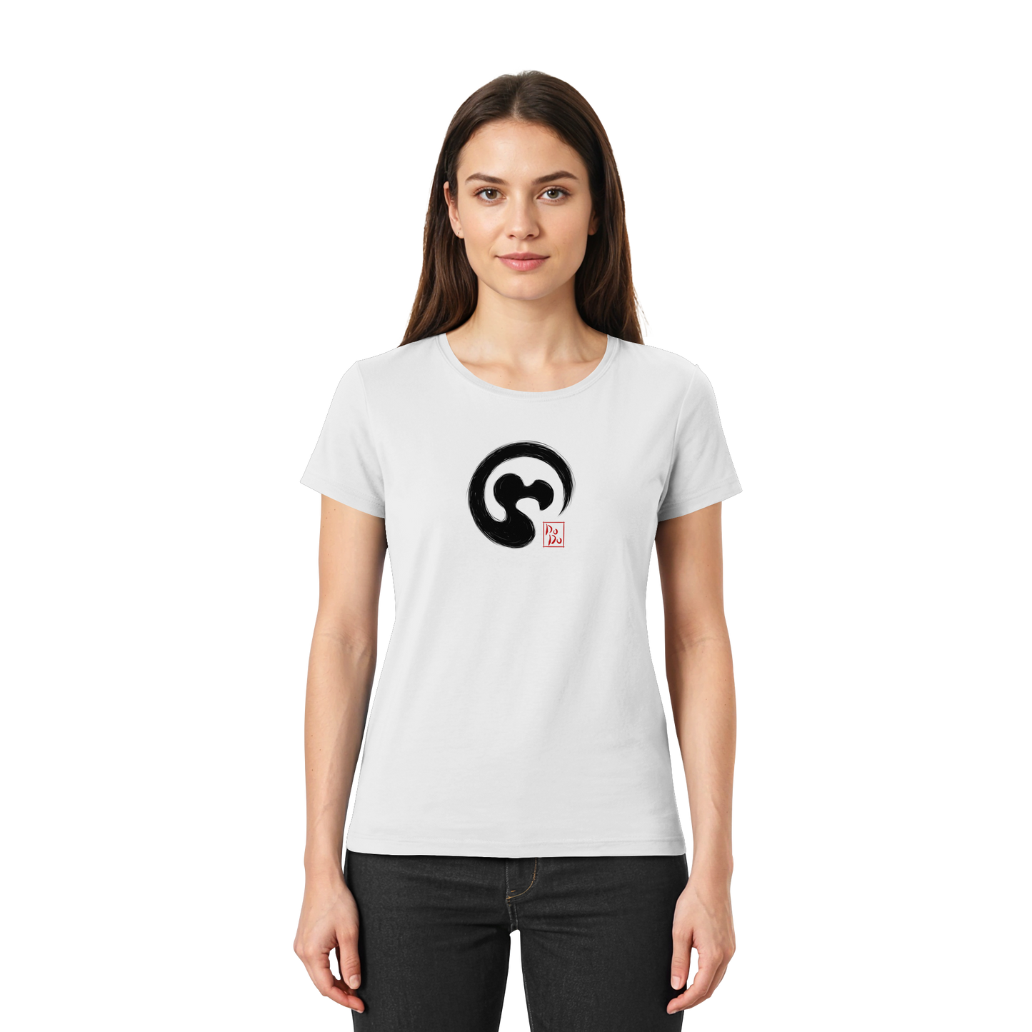 Zen Dodo im japanischen Enso Kreis - Ladies Premium Shirt