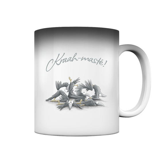 Kraah-masté! Yoga Raben Krähen - Magic Mug