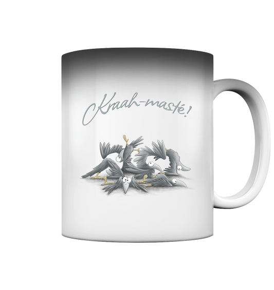 Kraah-masté! Yoga Raben Krähen - Magic Mug
