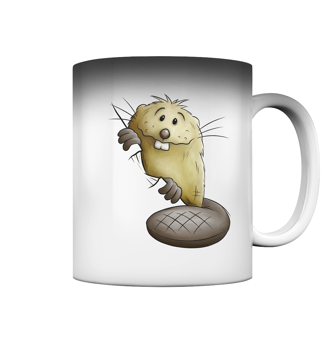 Lustiger frecher Biber - Magic Mug