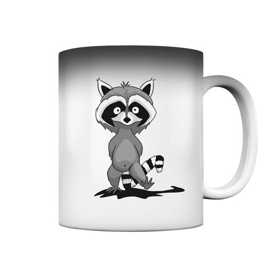 Frecher kleiner Waschbär - Magic Mug