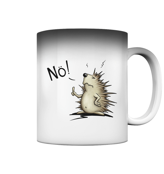 Nö! Grummeliger Igel - Magic Mug