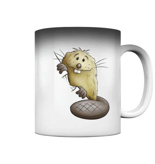 Lustiger frecher Biber - Magic Mug