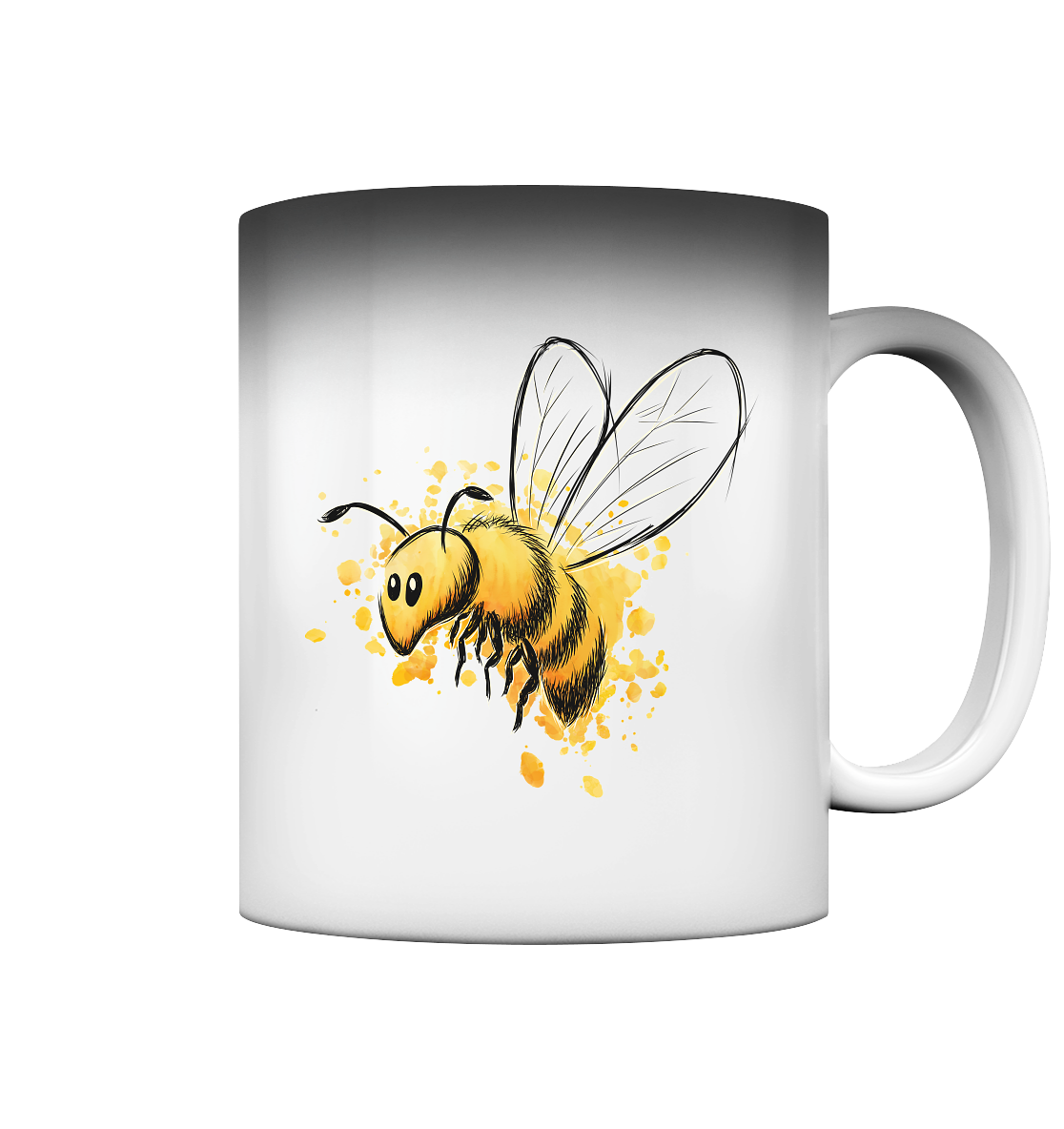 Lässige kleine Honig-Biene - Magic Mug