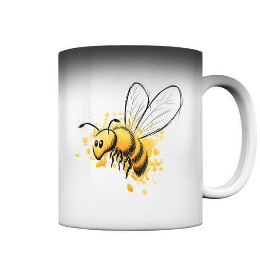 Lässige kleine Honig-Biene - Magic Mug