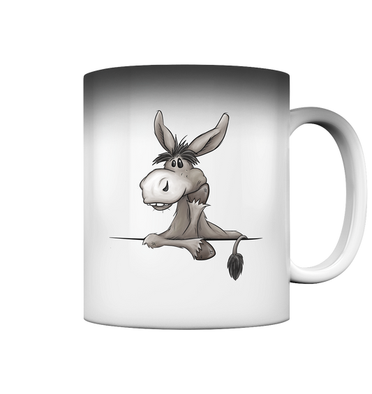 Lustiger lässiger Esel - Magic Mug