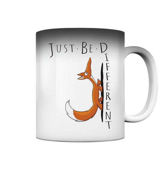 Just Be Different | Sei Anders, kleiner Fuchs - Magic Mug
