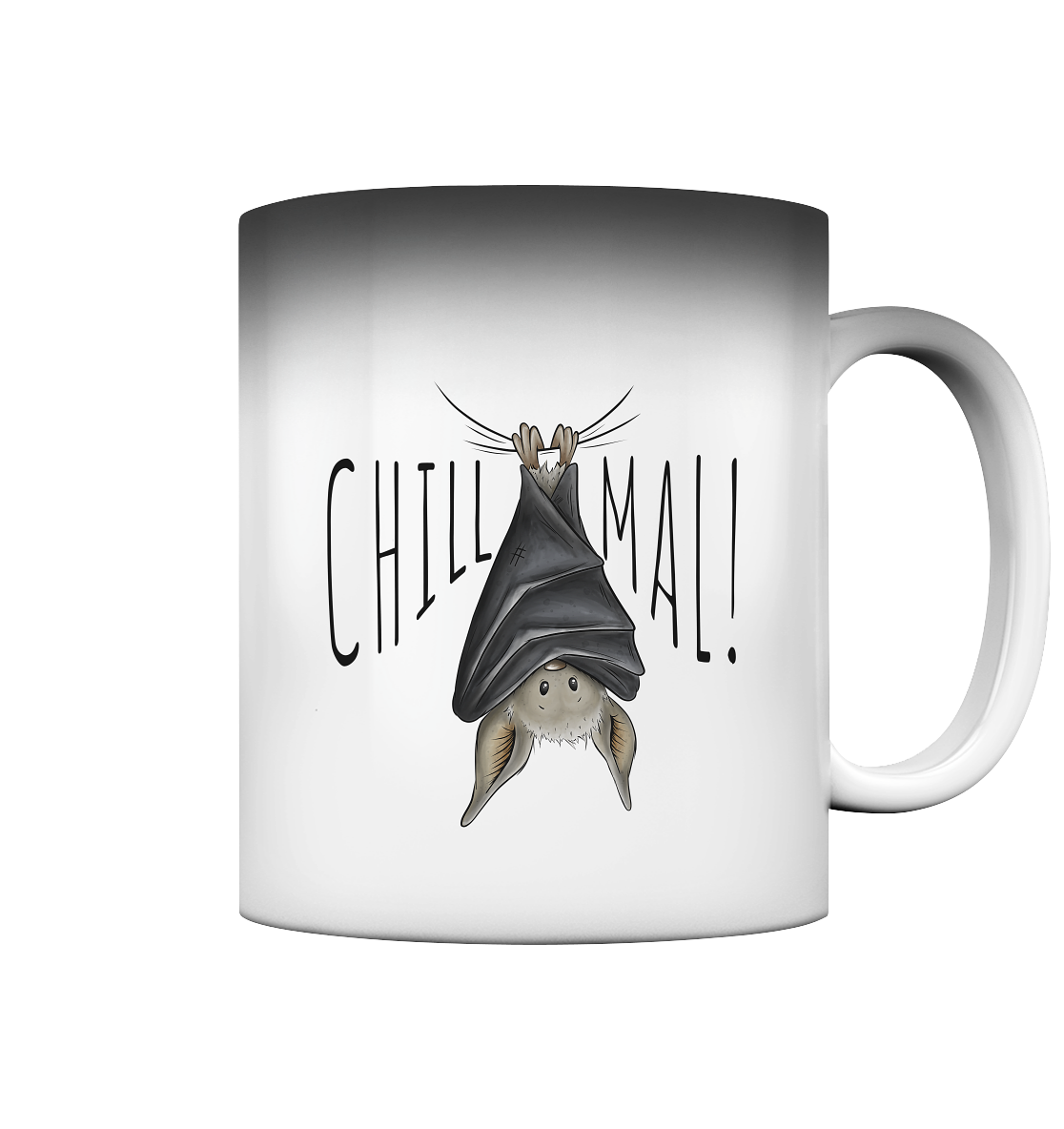 Chill Mal gemütliche Fledermaus - Magic Mug