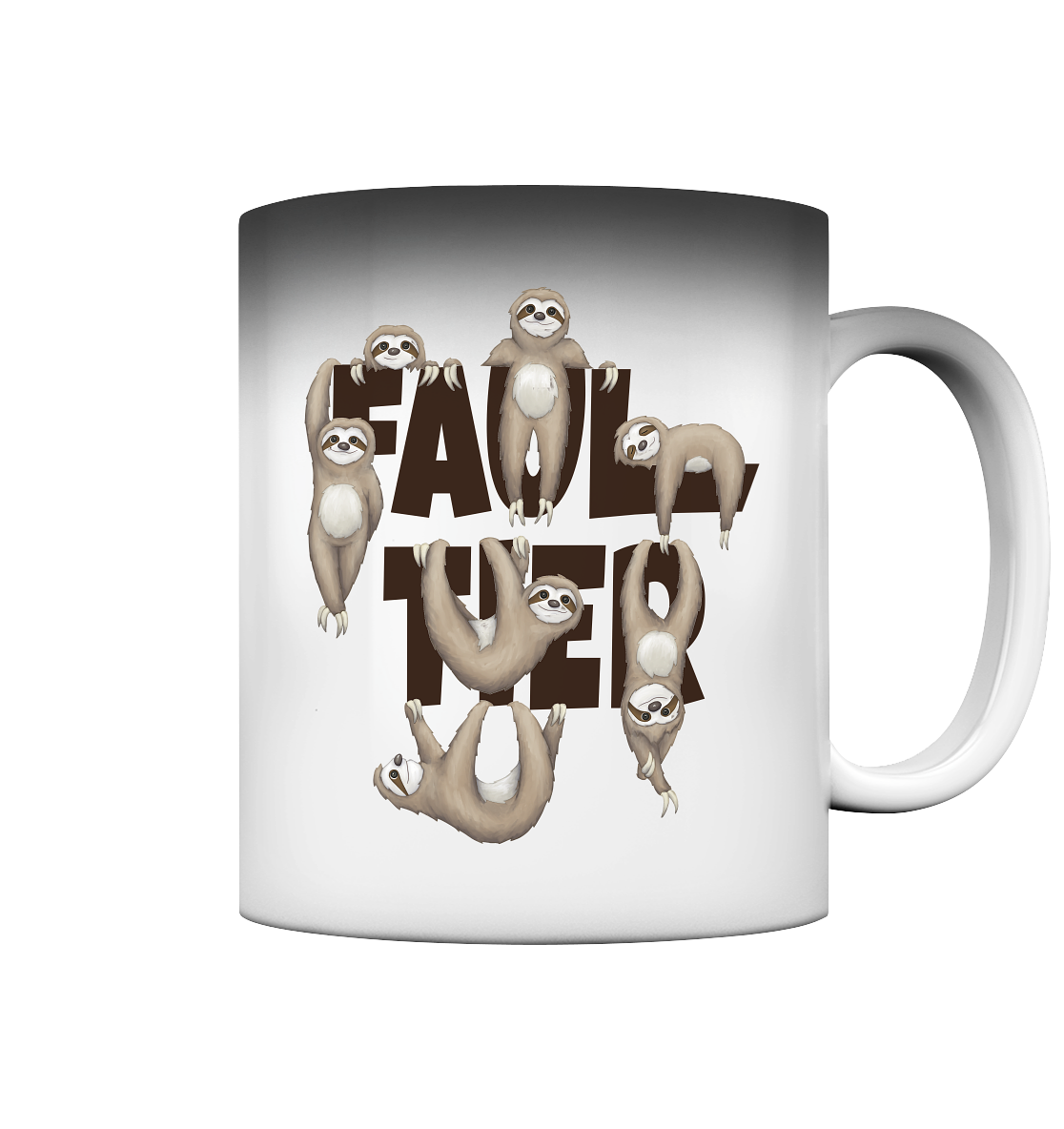 Viele gechillte Faultiere - Magic Mug