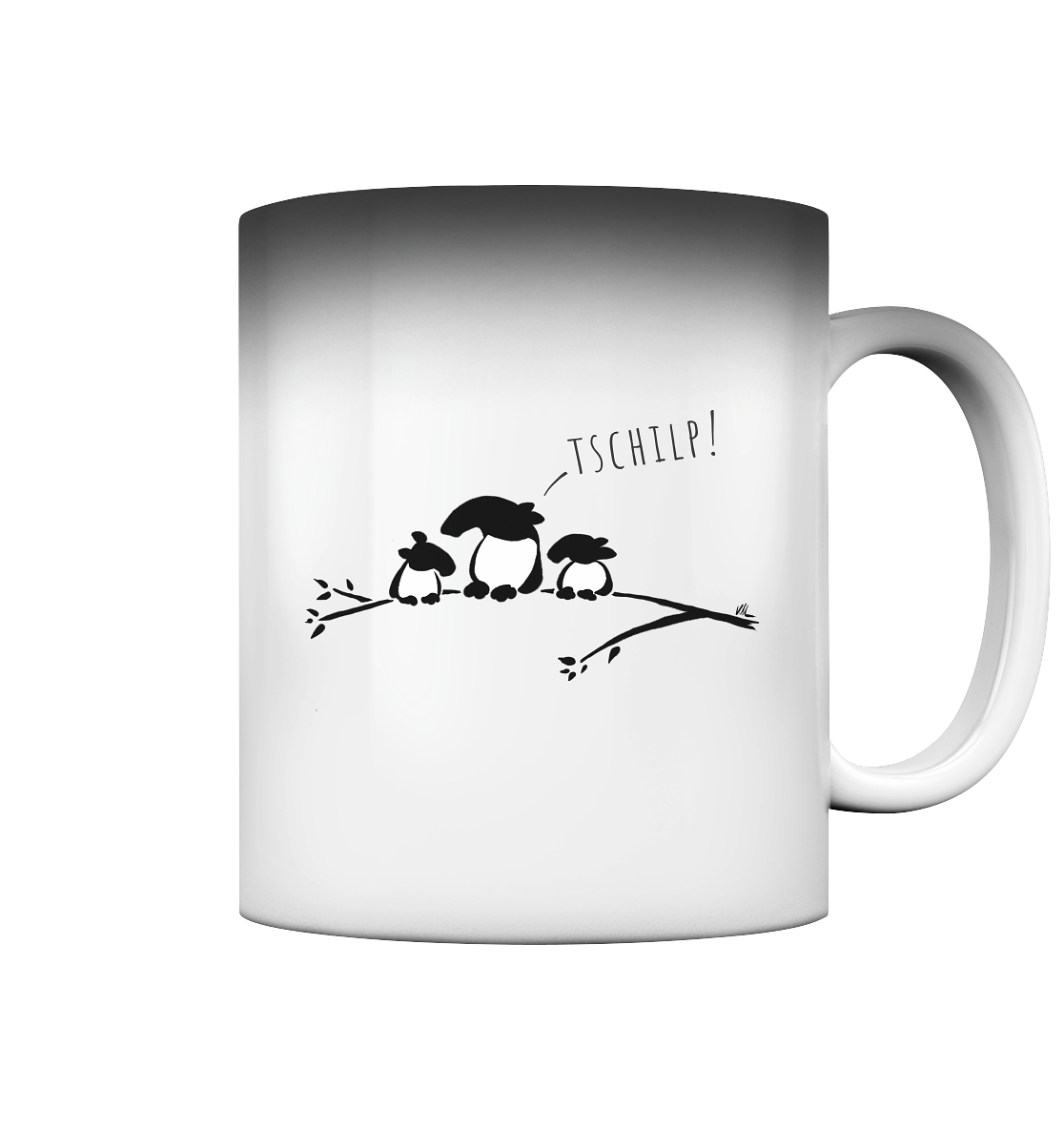 Drei kleine Tapir-Vögel - Magic Mug