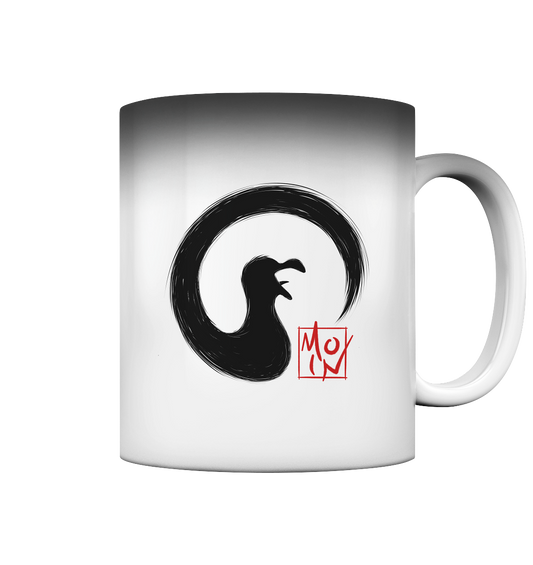 Moin kreischende japanische Enso Möwe - Magic Mug