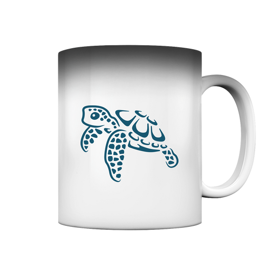 Lässig lustige Wasserschildkröte - Magic Mug