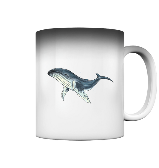 Tiefsee Ozean-Riese Buckelwal - Magic Mug