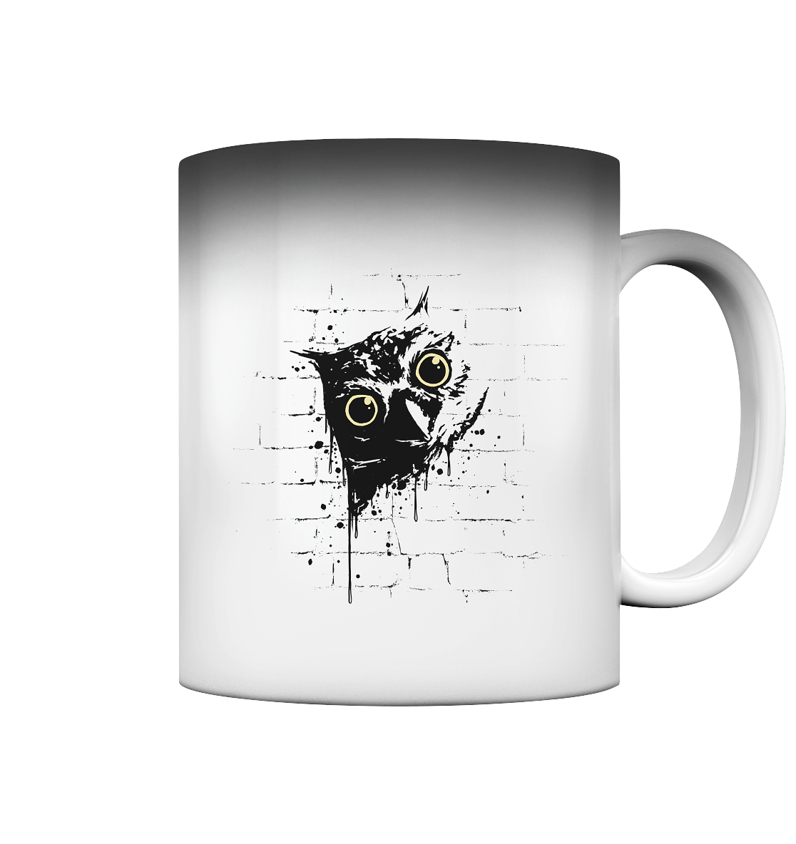 Lässige Street Art Eule - Magic Mug
