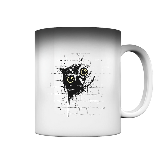 Lässige Street Art Eule - Magic Mug