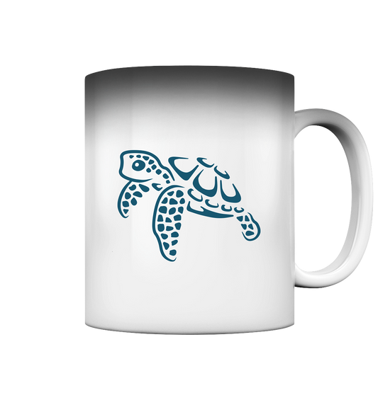 Lässig lustige Wasserschildkröte - Magic Mug