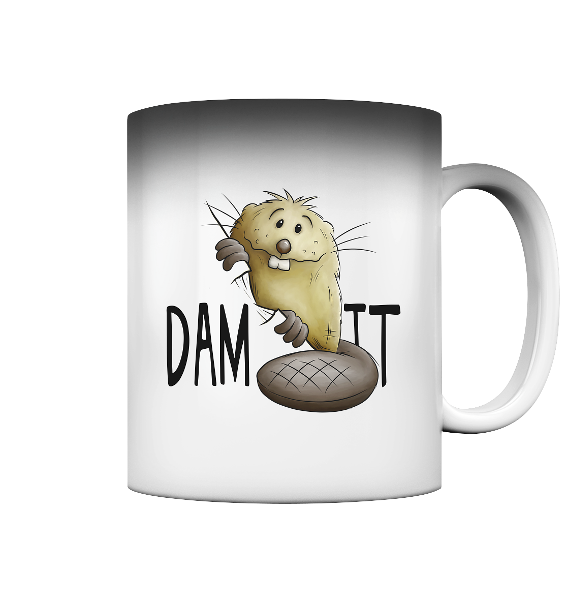 Dam It Verdammt Lustiger Biber - Magic Mug