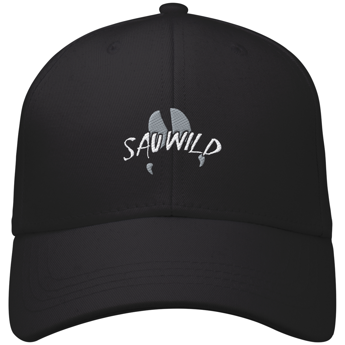 Sauwild Wildschwein mit Trittsiegel - Organic Baseball Cap