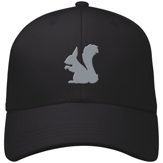 Eichhörnchen Silhouette - Organic Baseball Cap