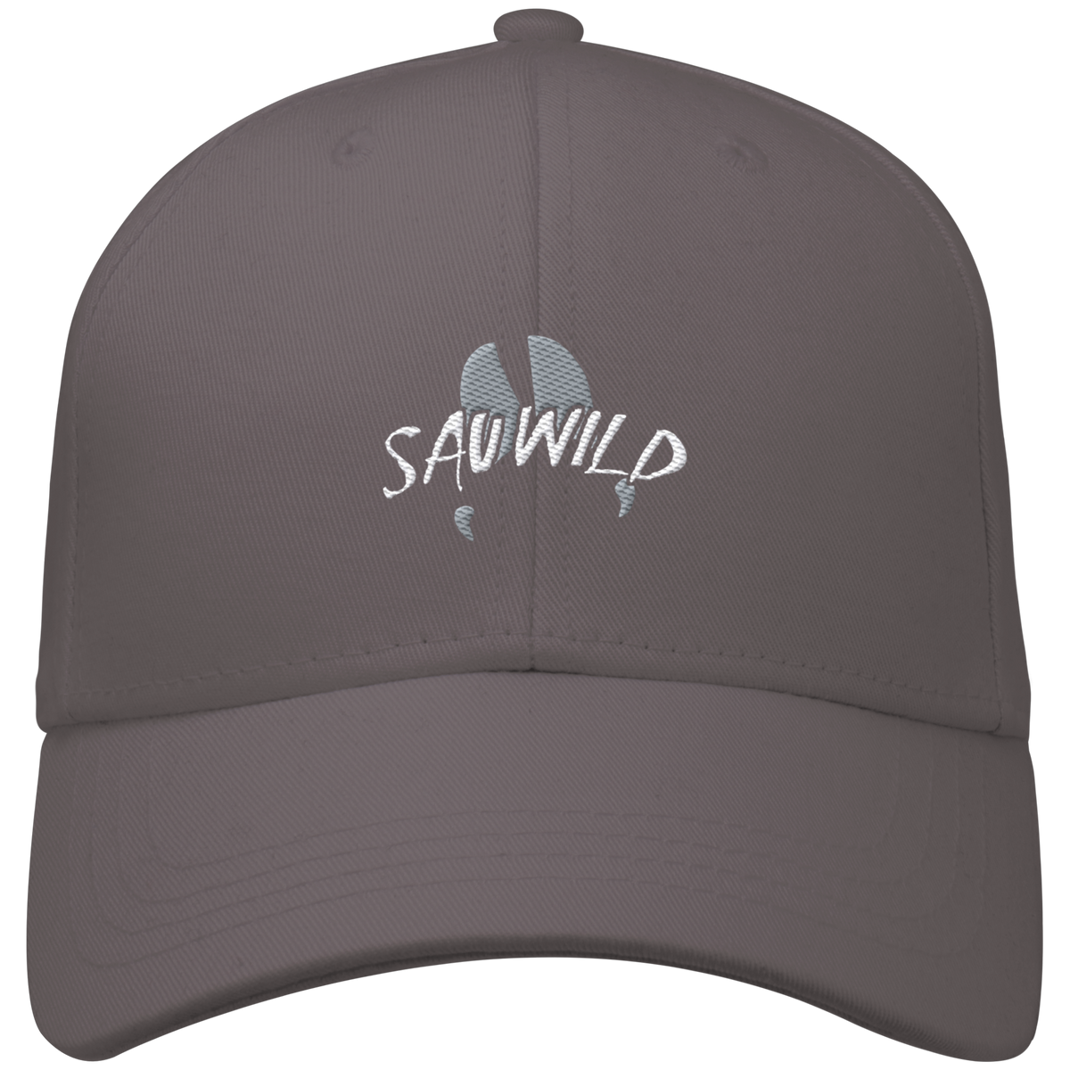 Sauwild Wildschwein mit Trittsiegel - Organic Baseball Cap