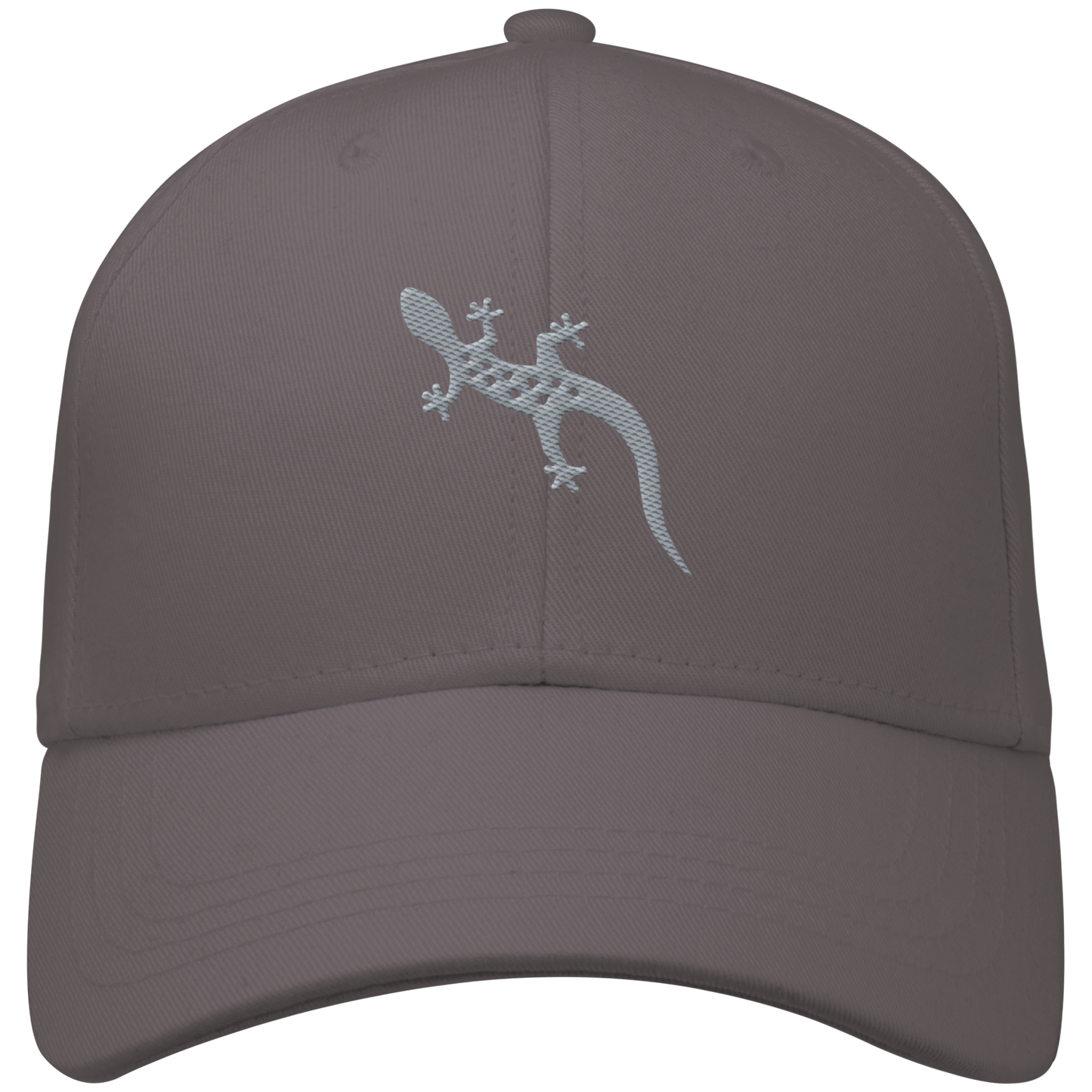Gecko Salamander Silhouette - Organic Baseball Cap
