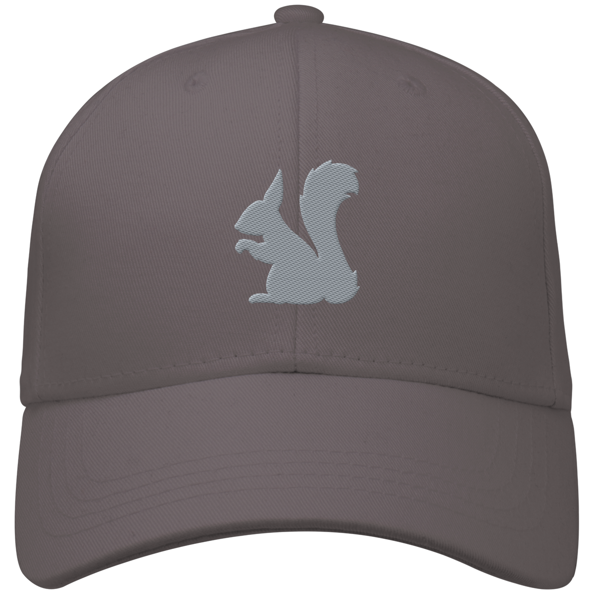 Eichhörnchen Silhouette - Organic Baseball Cap